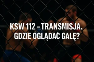 Zbliżenie na siatkę klatki MMA podczas gali KSW 112 – transmisja i informacje gdzie oglądać.